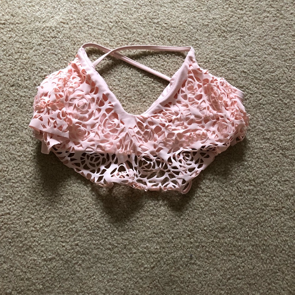 🌟CLEARANCE🌟 Light Pink Bathing Suit Top